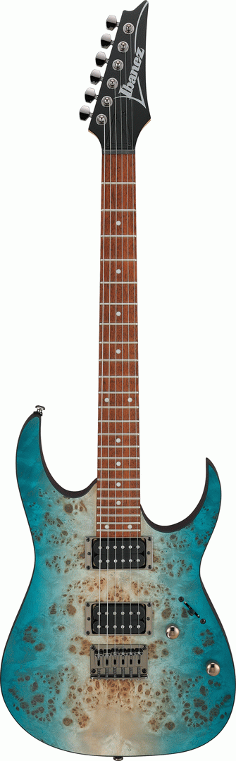 Ibanez RG421PB CHF Electric Guitar (Caribbean Shoreline Flat)