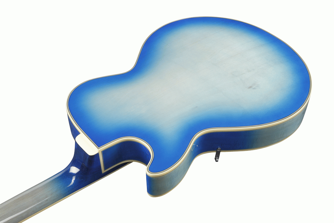 Ibanez GB10EM JBB George Benson Electric Guitar (Jet Blue Burst) — view 3