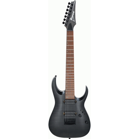 Ibanez RGA742FM TGF 7 String Electric Guitar - Transparent Gray Flat