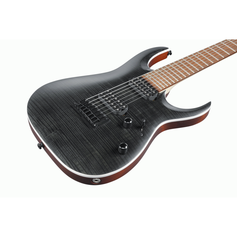 Ibanez RGA742FM TGF 7 String Electric Guitar - Transparent Gray Flat — view 6