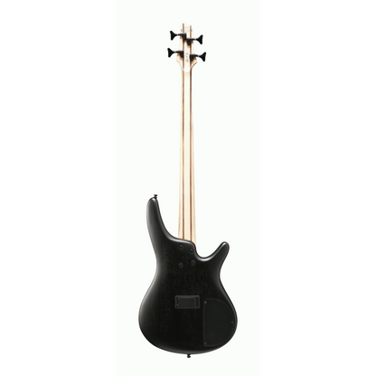 Ibanez SR300EBL WK Left-Handed Electric Bass in Weathered Black — view 2