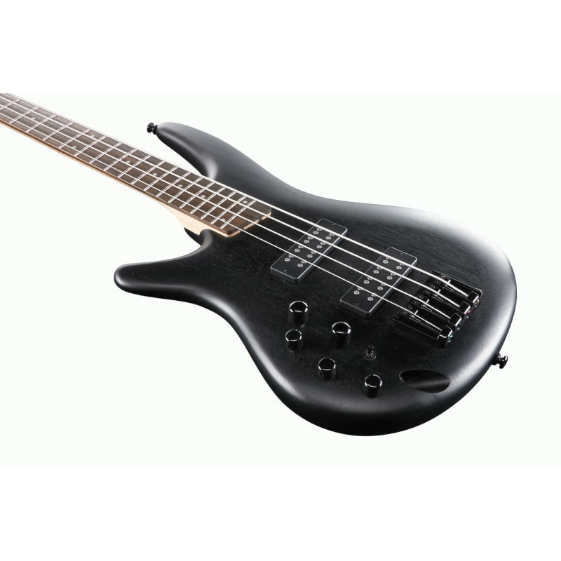 Ibanez SR300EBL WK Left-Handed Electric Bass in Weathered Black — view 4