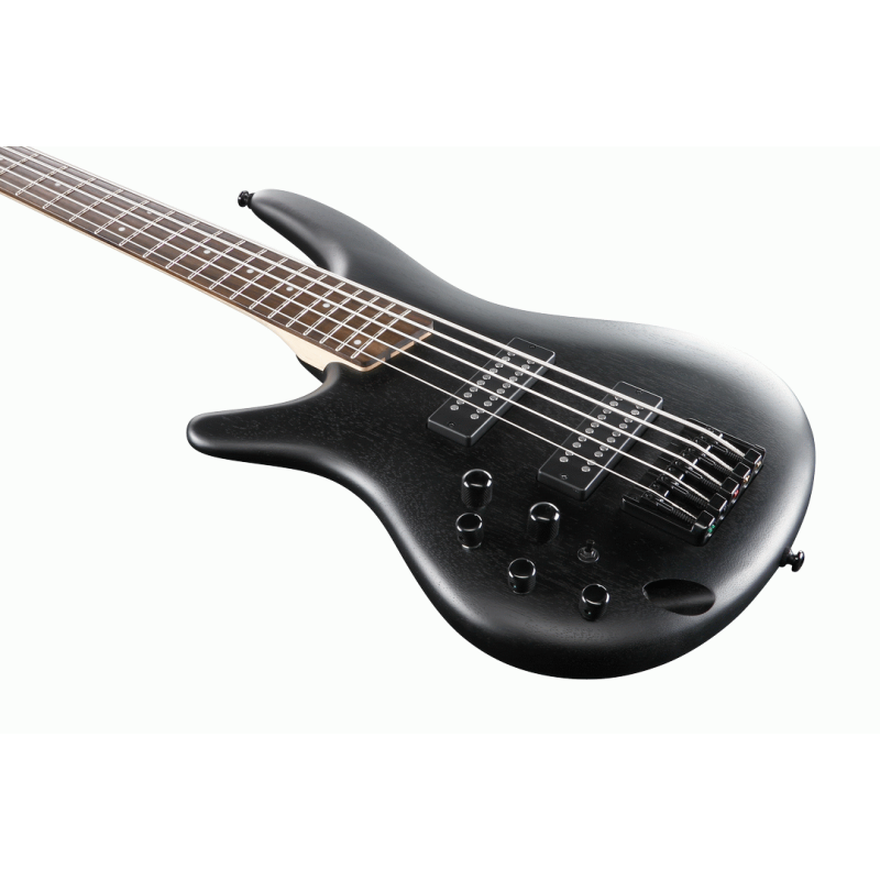 Ibanez SR305EBL WK5 5-String Electric Bass Guitar Left-Handed Weathered Black — view 4
