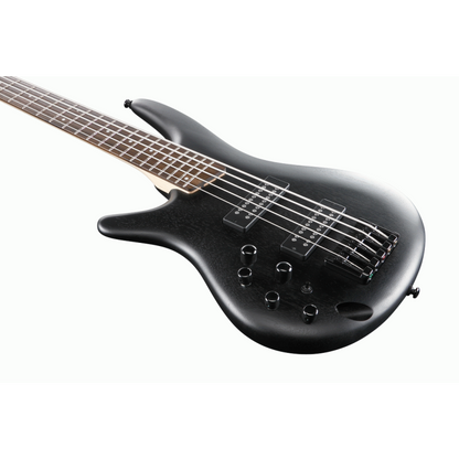 Ibanez SR305EBL WK5 5-String Electric Bass Guitar Left-Handed Weathered Black — view 4