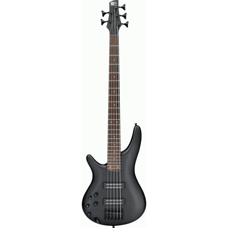 Ibanez SR305EBL WK5 5-String Electric Bass Guitar Left-Handed Weathered Black
