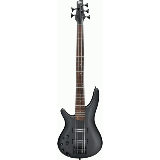 Ibanez SR305EBL WK5 5-String Electric Bass Guitar Left-Handed Weathered Black