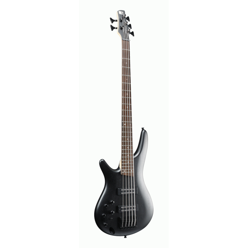 Ibanez SR305EBL WK5 5-String Electric Bass Guitar Left-Handed Weathered Black — view 3