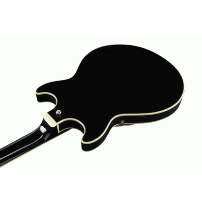Ibanez AMH90 BK Artcore Electric Guitar in Black — view 5