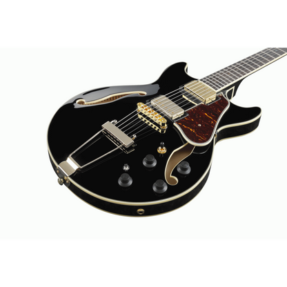 Ibanez AMH90 BK Artcore Electric Guitar in Black — view 4