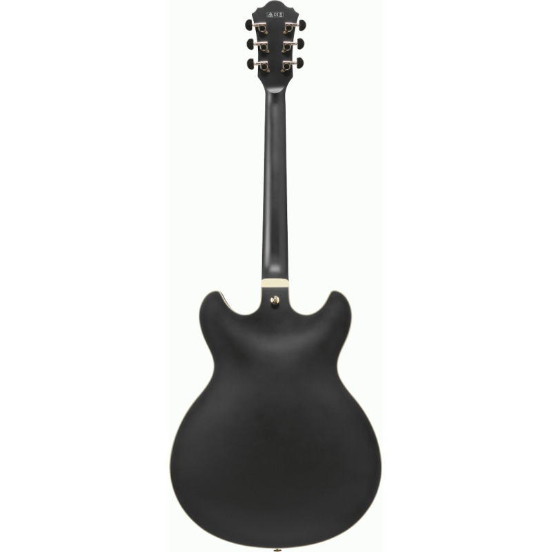 Ibanez AS73G BKF Artcore Electric Guitar Black Flat — view 2