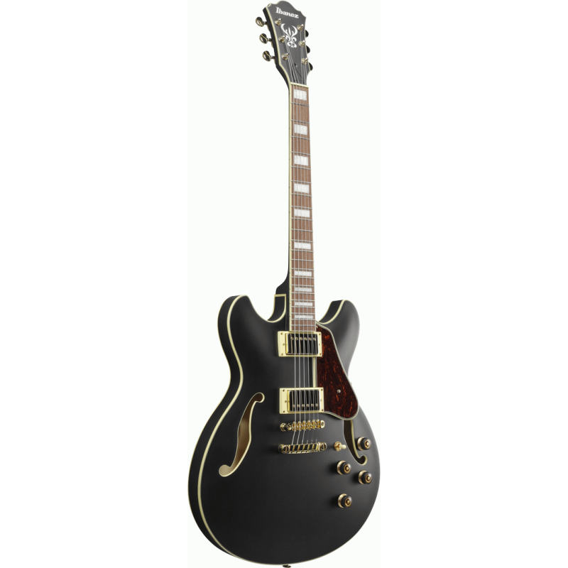 Ibanez AS73G BKF Artcore Electric Guitar Black Flat — view 3