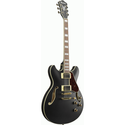 Ibanez AS73G BKF Artcore Electric Guitar Black Flat — view 3