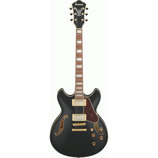Ibanez AS73G BKF Artcore Electric Guitar Black Flat