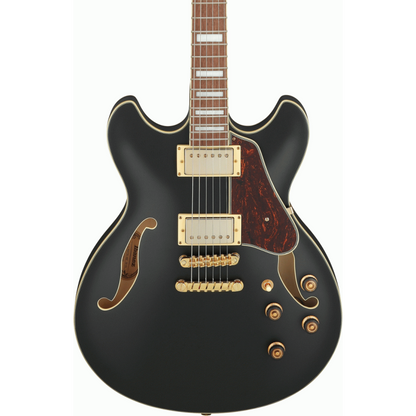 Ibanez AS73G BKF Artcore Electric Guitar Black Flat — view 4