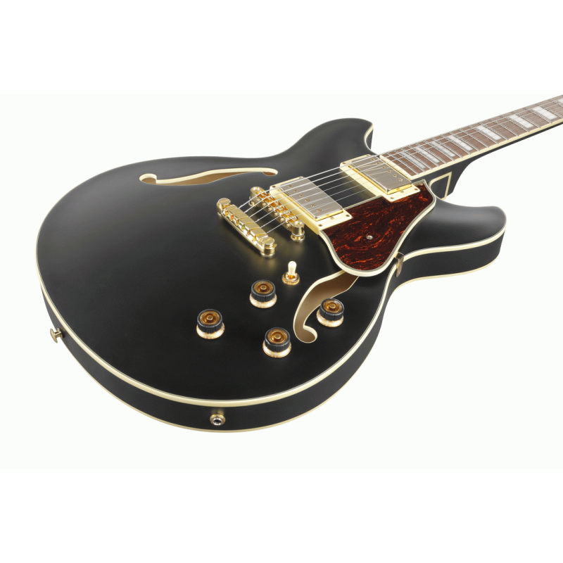Ibanez AS73G BKF Artcore Electric Guitar Black Flat — view 6