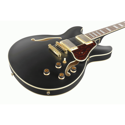 Ibanez AS73G BKF Artcore Electric Guitar Black Flat — view 6