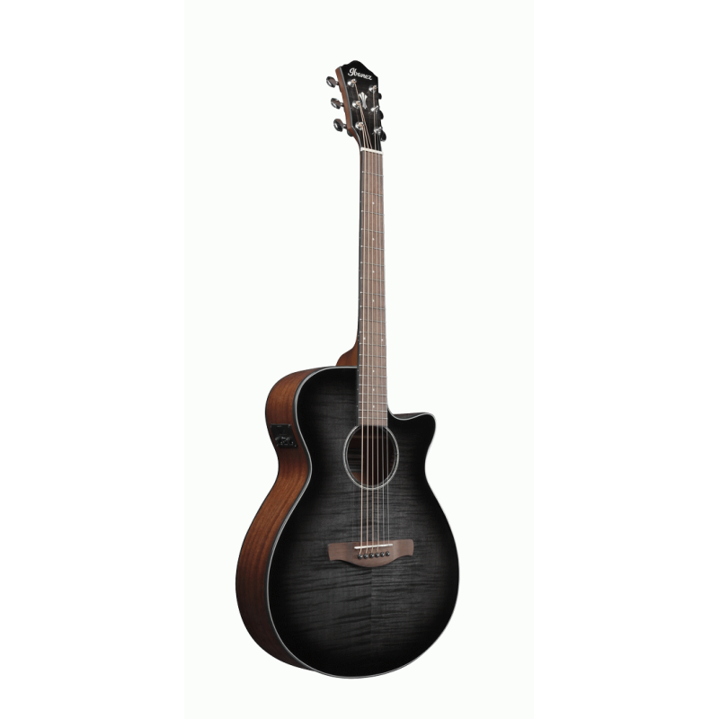 Ibanez AEG70 TCH Acoustic Guitar Transparent Charcoal Burst High Gloss — view 3