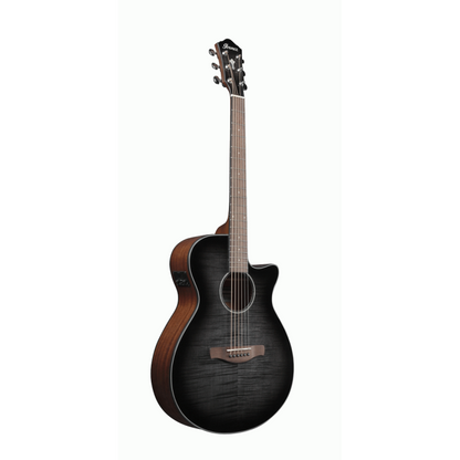 Ibanez AEG70 TCH Acoustic Guitar Transparent Charcoal Burst High Gloss — view 3