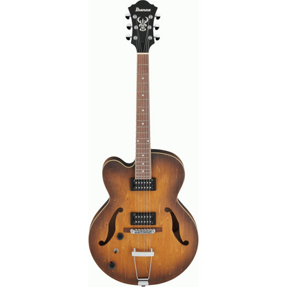 Ibanez AF55L TF Artcore Left-Handed Electric Guitar in Tobacco Flat