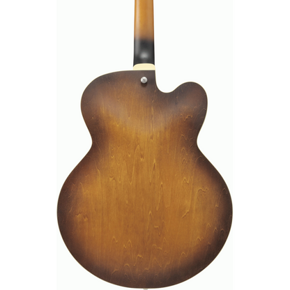 Ibanez AF55L TF Artcore Left-Handed Electric Guitar in Tobacco Flat — view 5