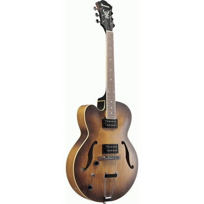 Ibanez AF55L TF Artcore Left-Handed Electric Guitar in Tobacco Flat — view 3