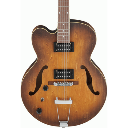 Ibanez AF55L TF Artcore Left-Handed Electric Guitar in Tobacco Flat — view 4