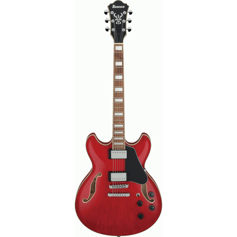 Ibanez AS73 TCD Transparent Cherry Red Semi-Acoustic Guitar