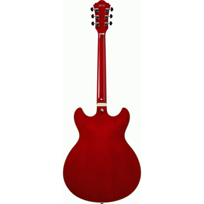 Ibanez AS73 TCD Transparent Cherry Red Semi-Acoustic Guitar — view 2