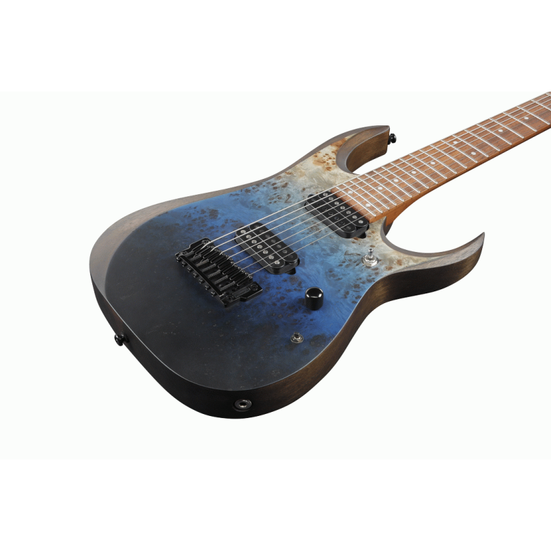 Ibanez RGD7521PB Electric Guitar Deep Seafloor Fade Flat 26.5" Scale — view 4