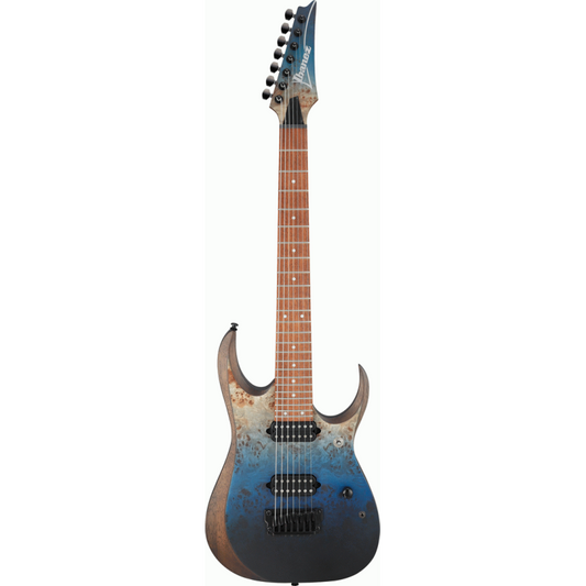Ibanez RGD7521PB Electric Guitar Deep Seafloor Fade Flat 26.5" Scale