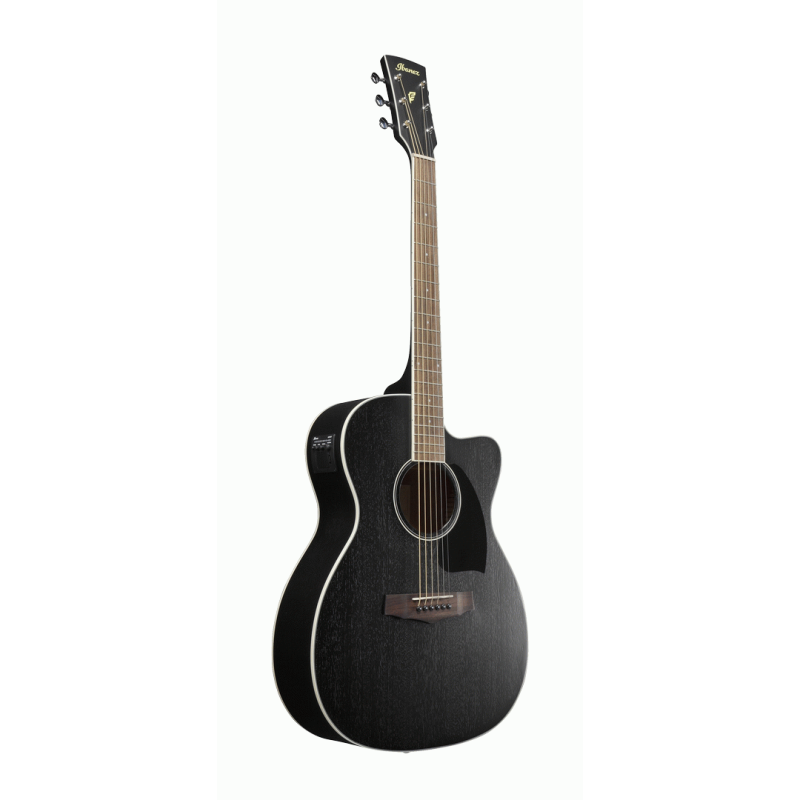 Ibanez PC14MHCE WK Electric Guitar in Weathered Black, Grand Concert Body — view 3