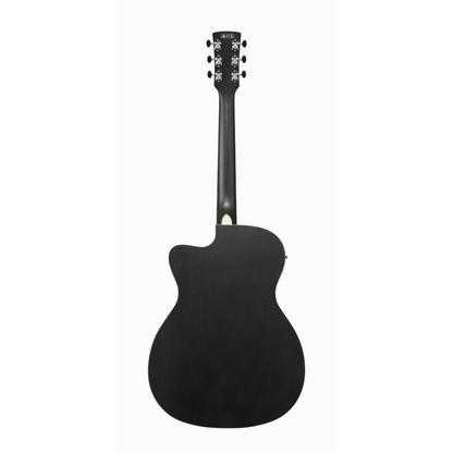Ibanez PC14MHCE WK Electric Guitar in Weathered Black, Grand Concert Body — view 2