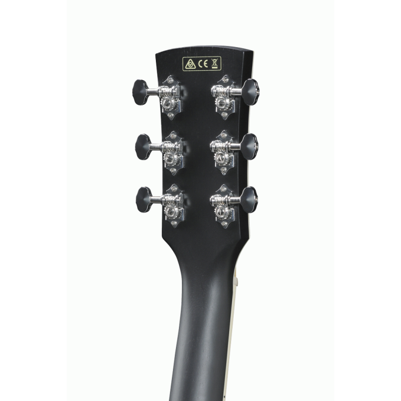 Ibanez PC14MHCE WK Electric Guitar in Weathered Black, Grand Concert Body — view 5