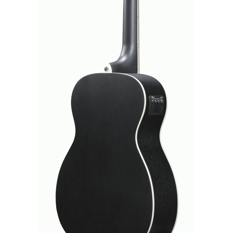 Ibanez PCBE14MH WK Acoustic Bass Guitar - Weathered Black — view 5