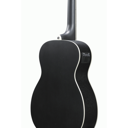 Ibanez PCBE14MH WK Acoustic Bass Guitar - Weathered Black — view 5