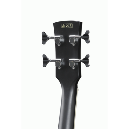 Ibanez PCBE14MH WK Acoustic Bass Guitar - Weathered Black — view 6