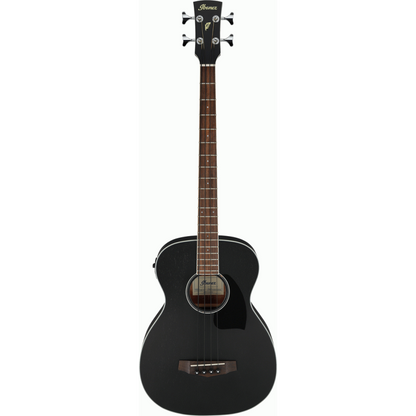 Ibanez PCBE14MH WK Acoustic Bass Guitar - Weathered Black