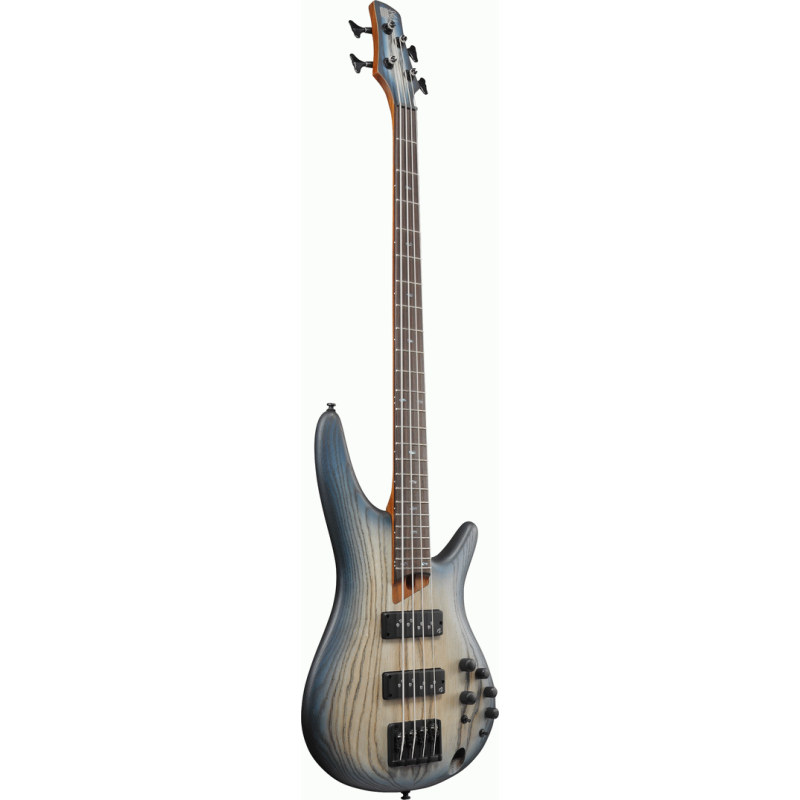 Ibanez SR600E CTF Electric Bass, Cosmic Blue Starburst Flat, 4 String — view 3