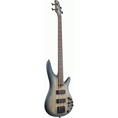 Ibanez SR600E CTF Electric Bass, Cosmic Blue Starburst Flat, 4 String — view 3