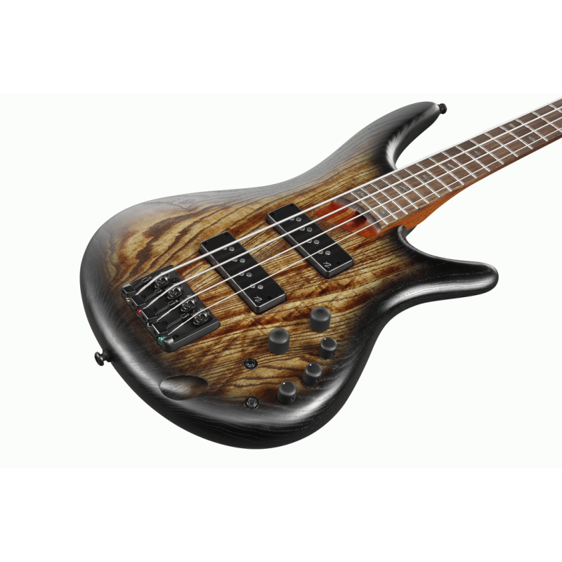 Ibanez SR600E AST Electric Bass Guitar in Antique Brown Stained Burst — view 4