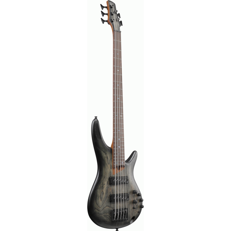 Ibanez SR605E BKT Electric 5-String Bass Guitar Black Stained Burst — view 3