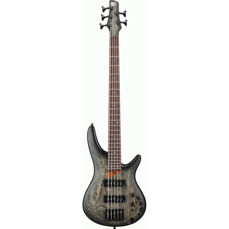 Ibanez SR605E BKT Electric 5-String Bass Guitar Black Stained Burst