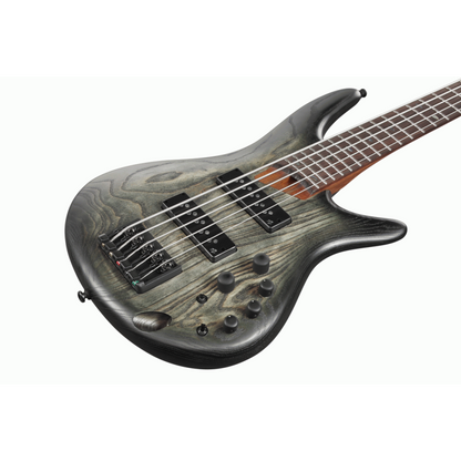 Ibanez SR605E BKT Electric 5-String Bass Guitar Black Stained Burst — view 4