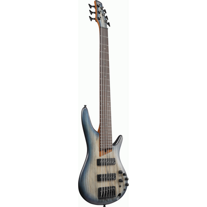 Ibanez SR606E CTF Electric 6-String Bass Cosmic Blue Starburst Flat — view 3