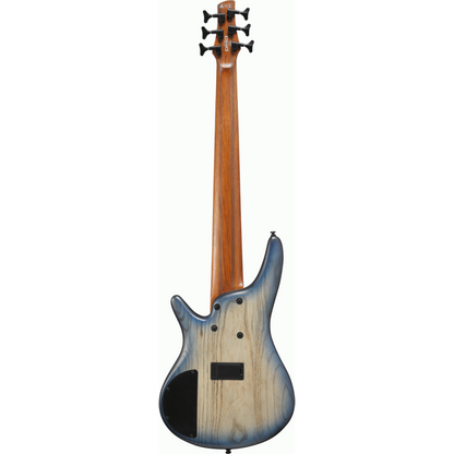 Ibanez SR606E CTF Electric 6-String Bass Cosmic Blue Starburst Flat — view 2