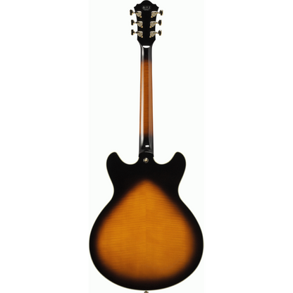 Ibanez AS2000 BS Prestige Electric Guitar with Case - Brown Sunburst — view 2