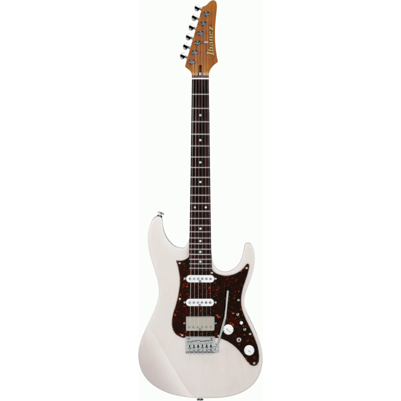 Ibanez AZ2204N AWD Prestige Electric Guitar with Case - Antique White Blonde