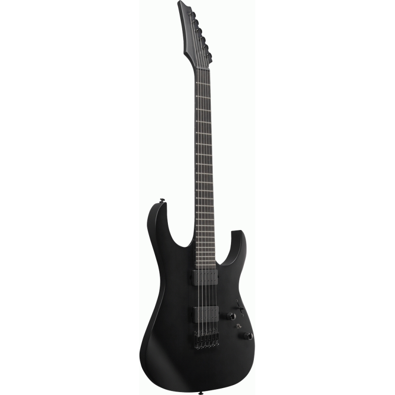 Ibanez RGRTB621 BKF Electric Guitar with Neck-Through Construction and Reverse Headstock — view 3