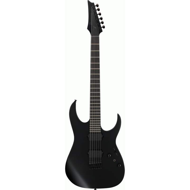 Ibanez RGRTB621 BKF Electric Guitar with Neck-Through Construction and Reverse Headstock