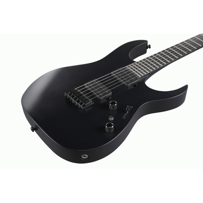 Ibanez RGRTB621 BKF Electric Guitar with Neck-Through Construction and Reverse Headstock — view 6